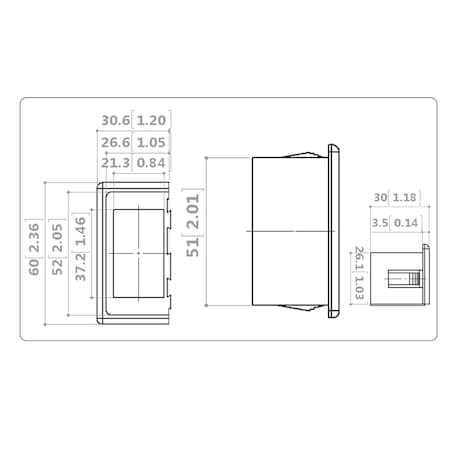 Bulldog Winch Switch Mounting Panel- End 20264
